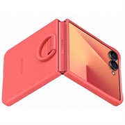 Samsung Galaxy Z Flip7 Silikonikotelo Renkaalla EF-PF766TREGWW - Punainen