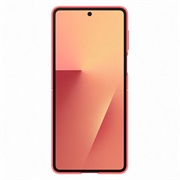Samsung Galaxy Z Flip7 Silikonikotelo Renkaalla EF-PF766TREGWW - Punainen