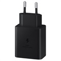 Samsung Super Fast USB-C Virtalähde EP-T4510XBEGEU - 45W (Avoin pakkaus - Erinomainen) - Musta