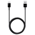 Samsung USB-A / USB-C Kaapeli EP-DG930MBEGWW - 1.5m - 25W - 2 Kpl. - Musta