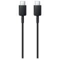 Samsung USB-C / USB-C Johto EP-DA705BBE - 1m - Bulkki - Musta