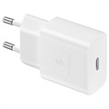 Samsung USB-C Nopea Matkalaturi EP-T1510NWEGEU - 15W - Valkoinen