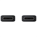 Samsung USB-C / USB-C Johto EP-DX310JBEGEU - 3A, 1.8m - Musta