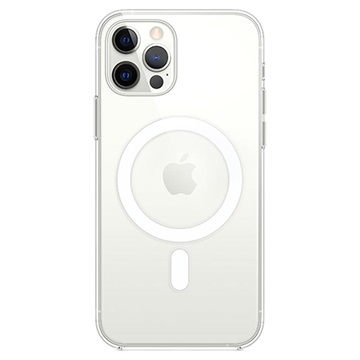 iPhone 12/12 Pro Apple Clear Suojakotelo MagSafella MHLM3ZM/A - Läpinäkyvä