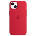 iPhone 13 Apple Silikonikuori MagSafella MM2C3ZM/A - Punainen