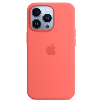 iPhone 13 Pro Apple Silikonikuori MagSafella MM2E3ZM/A - Ruusumanteli