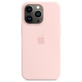 iPhone 13 Pro Max Apple Silikonikuori MagSafella MM2R3ZM/A - Kalkki-­Roosa