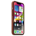 iPhone 14 Apple Nahkakuori MagSafella MPP73ZM/A - Umbra