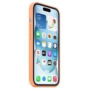 iPhone 15 Plus Apple Silikonikuori MagSafella MT173ZM/A - Sorbetinoranssi