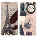 Glam Sarjan OnePlus Nord CE 5G Lompakkokotelo - Eiffel Torni