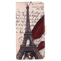Glam Sarjan Huawei Nova 8i/Honor 50 Lite Lompakkokotelo - Eiffel Torni