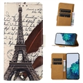Glam Sarjan Xiaomi 12/12X Lompakkokotelo - Eiffel Torni