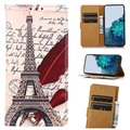 Glam Sarjan Sony Xperia 10 IV Lompakkokotelo - Eiffel Torni