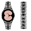 Samsung Galaxy Watch4/Watch4 Classic/Watch5/Watch6 Glam Ruostumaton Teräshihna