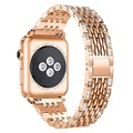 Apple Watch Series Ultra 2/Ultra/9/8/SE (2022)/7/SE/6/5/4/3/2/1 Glam Ranneke - 49mm/45mm/44mm/42mm - Ruusukulta