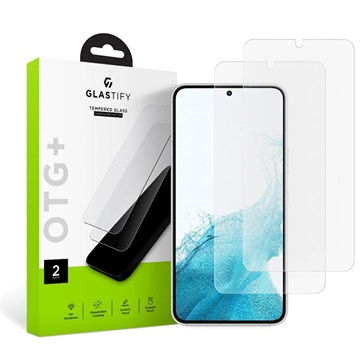 Glastify OTG+ Samsung Galaxy S22 5G Panssarilasi - 2 Kpl.