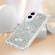 Samsung Galaxy S25 Edge Glitter Quicksand TPU kotelo