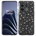 Glitter Series OnePlus 10 Pro Hybridikotelo - Musta