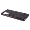 Glitter Series Samsung Galaxy S20 FE Hybridikotelo - Musta