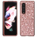 Glitter Series Samsung Galaxy Z Fold3 5G Hybridikotelo - Ruusukulta