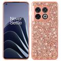 Glitter Series OnePlus 10 Pro Hybridikotelo - Ruusukulta