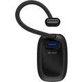Goobay 5000mAh Power Bank sisäänrakennetulla USB-C-kaapelilla - 20W - musta