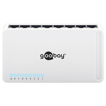 Goobay 5-Porttinen Gigabit Ethernet-Kytkin - 10/100/1000 Mbps