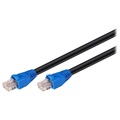 Goobay CAT 6 U/UTP Ulkokäyttöinen LAN-Kaapeli - 20m - Musta
