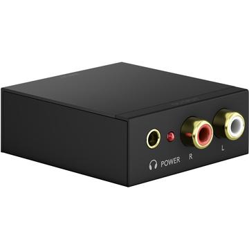 Goobay Digitaalinen analogiseksi audiomuunnin - musta