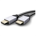 Goobay DisplayPort DisplayPort -kaapelille - 2m - Harmaa