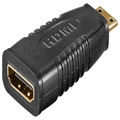 Goobay HDMI 1.4 Sovitin - Kullattu - Musta