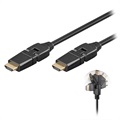 Goobay Korkeanopeuksinen HDMI- johto Ethernetillä - Pyörivä - 2m