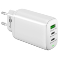 Goobay Moniporttinen Pikalaturi - 65W, 2x USB-C, USB-A