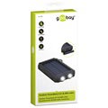 Goobay Outdoor Varavirtalähde 8.0 / Aurinkolaturi - 8000mAh - Musta