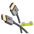 Goobay Plus Slim Slim High Speed HDMI-kaapeli Ethernetillä - 2m