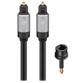 Goobay Plus Toslink Optinen Audiokaapeli (S/PDIF) - 0.75m