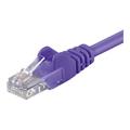 Goobay RJ45 UTP CAT 5e verkkokaapeli - 1m - violetti