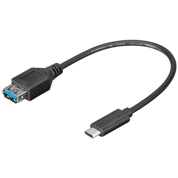 Goobay SuperSpeed USB 3.0 / USB 3.1 C-Tyyppi OTG-Kaapeliadapteri - Bulkki
