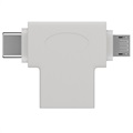 Goobay USB 3.0 - MicroUSB ja USB-C T-sovitin