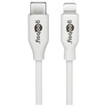 Goobay USB-C / Lightning Data- ja Latauskaapeli - 2m - Valkoinen