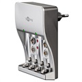 Goobay Yleismallinen Akkulaturi - 4x AA/AAA, 2x 9V