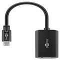 Goobay DisplayPort / USB-C Sovitinkaapeli - Musta