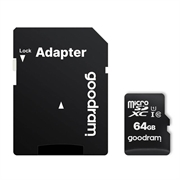 GoodRam MicroSDHC-muistikortti M1AA-0640R12 - Luokka 10