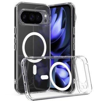 Google Pixel 10 Pro XL Hybridikotelo - MagSafe-yhteensopiva - Läpinäkyvä