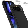 Google Pixel 10 Pro XL Nestemäinen Silikoni Suojakuori - MagSafe-yhteensopiva - Musta