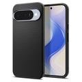 Google Pixel 10/10 Pro Spigen Liquid Air TPU Suojakuori - Musta