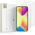 Google Pixel 9/9 Pro/10/10 Pro Tech-Protect Glass Fit+ Suojalasi - 2 kpl. - Kirkas