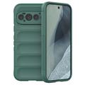 Google Pixel 11 Pro Rugged TPU Suojakuori - Vihreä