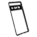 Google Pixel 6 Pro Magneettinen Kotelo Karkaistulla Lasisella Takapaneelilla (Bulkki) - Musta