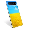 Google Pixel 6 Pro TPU Kotelo Ukraina - Vehnäpelto